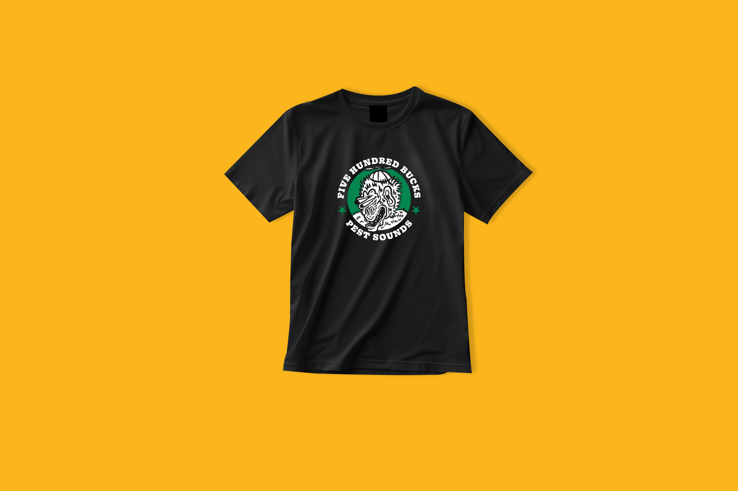 Five Hundred Bucks 'Pest Sounds' Monkey Tee