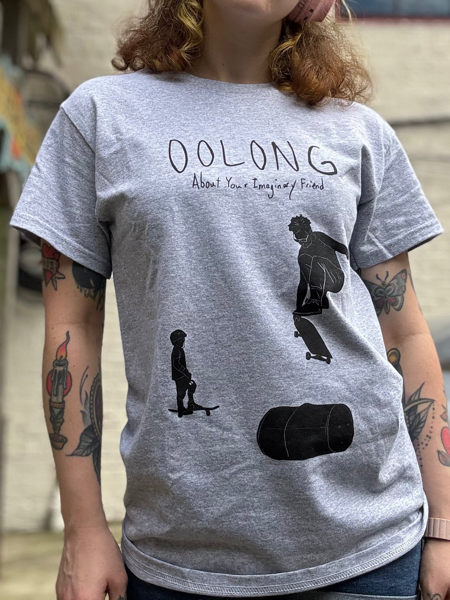 OOLONG "About Your Imaginary Friend" Tee