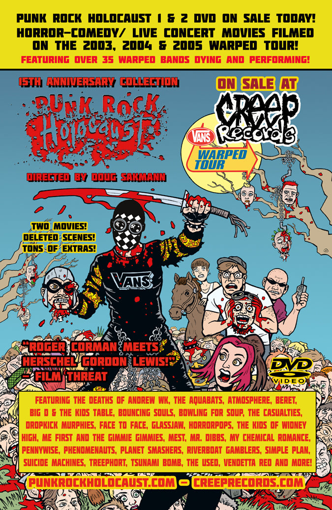 Punk Rock Holocaust DVD Volume 1 & 2 (15th Anniversary Collection)