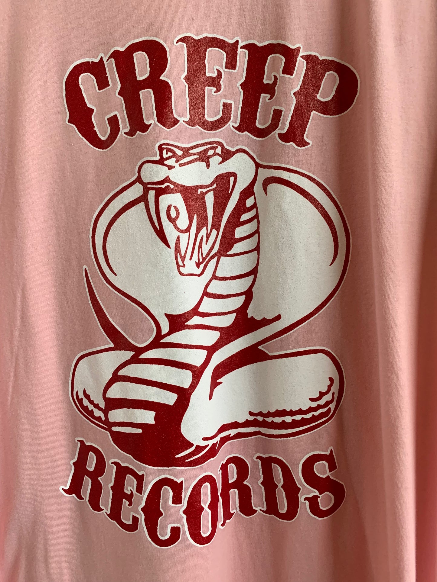 Creep Records Pink Cobra T-Shirt