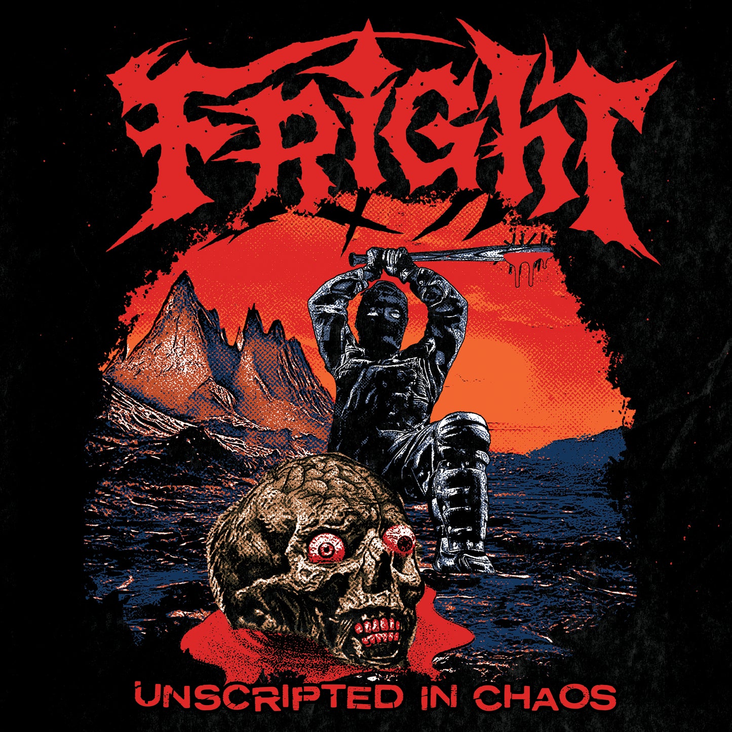 Fright "Unscripted In Chaos" 12" LP