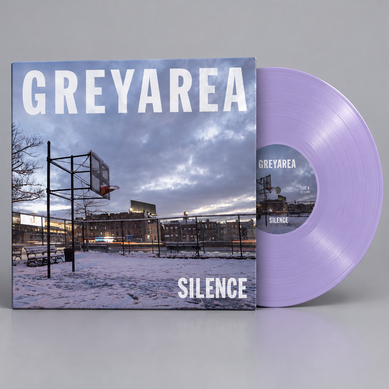 Grey Area - Silence [LP, Lavender Vinyl] *PRE-ORDER*