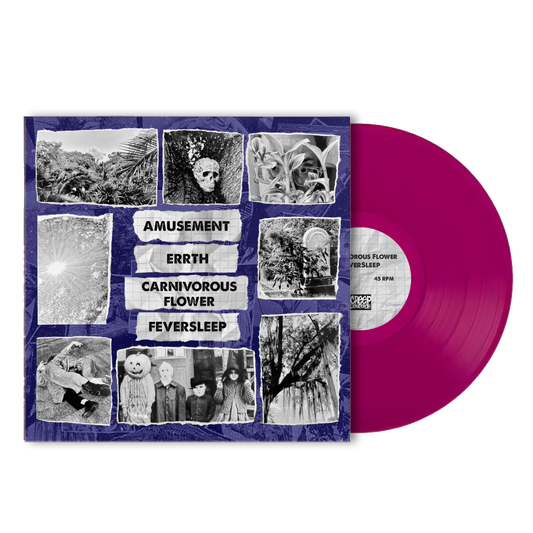 Amusement / ERRTH / Carnivorous Flower / Feversleep 4 way split LP