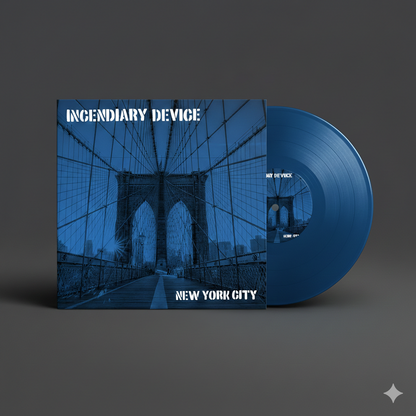 Incendiary Device - New York City [LP, Laguna Blue or Cherry Red Vinyl]