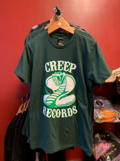 Creep Records Cobra T-Shirt (Go Birds Edition)