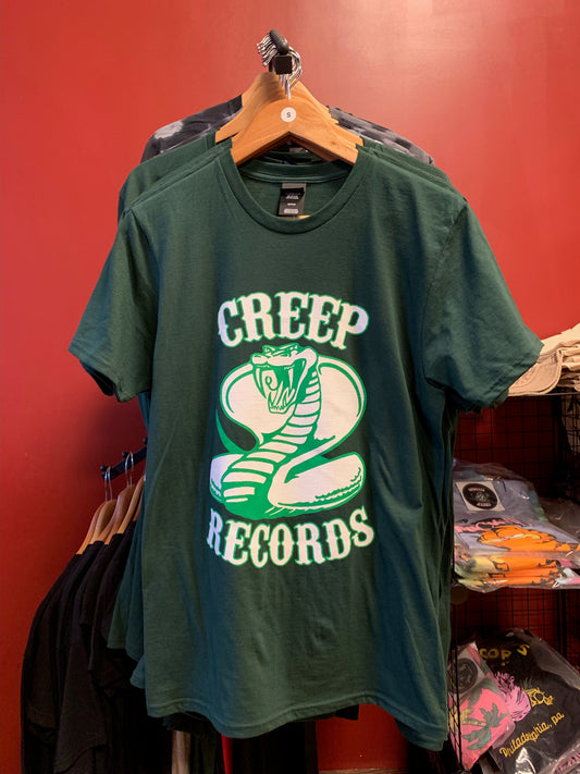 Creep Records Cobra T-Shirt (Go Birds Edition)
