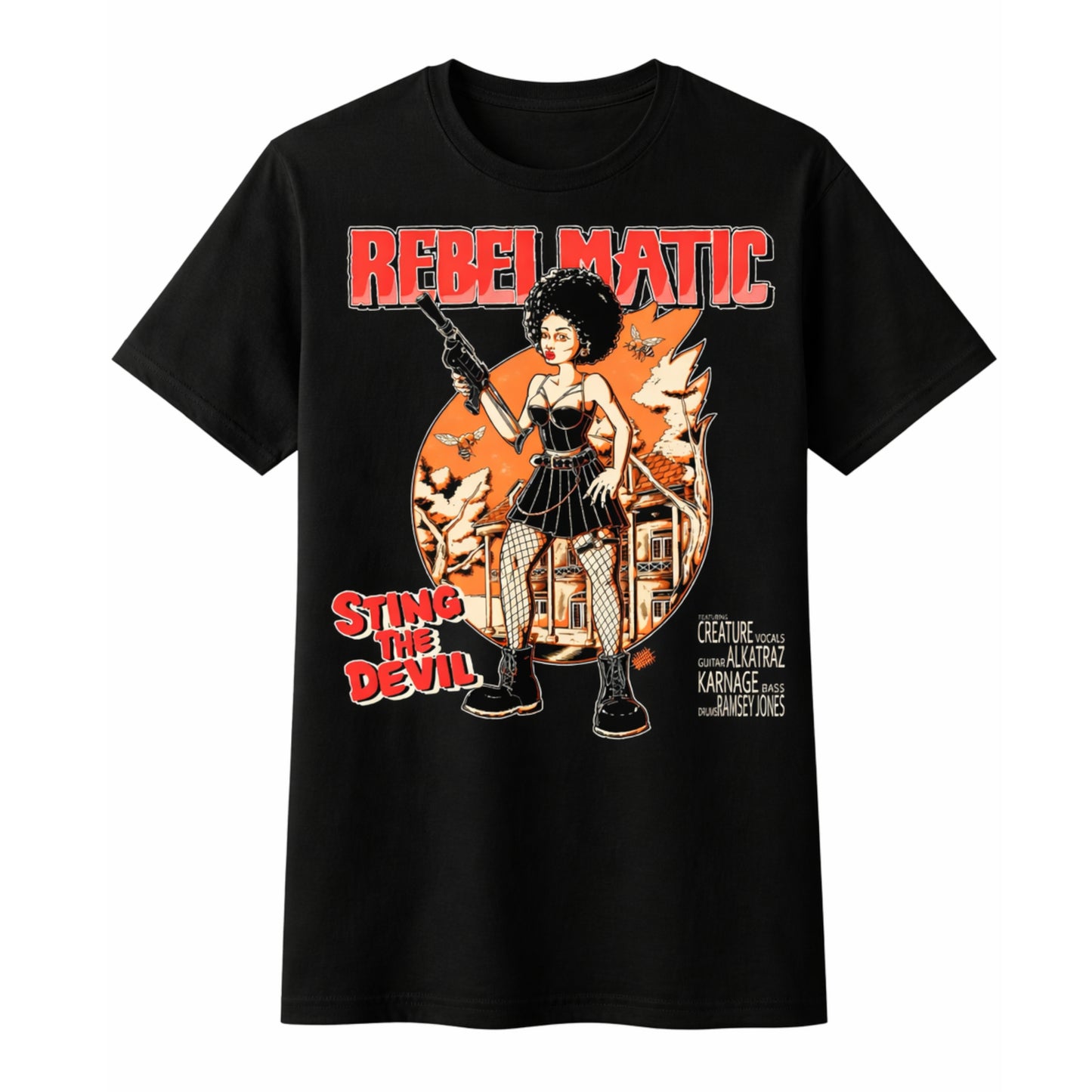 Rebelmatic - Sting The Devil (LP/CD/SHIRT Bundle)