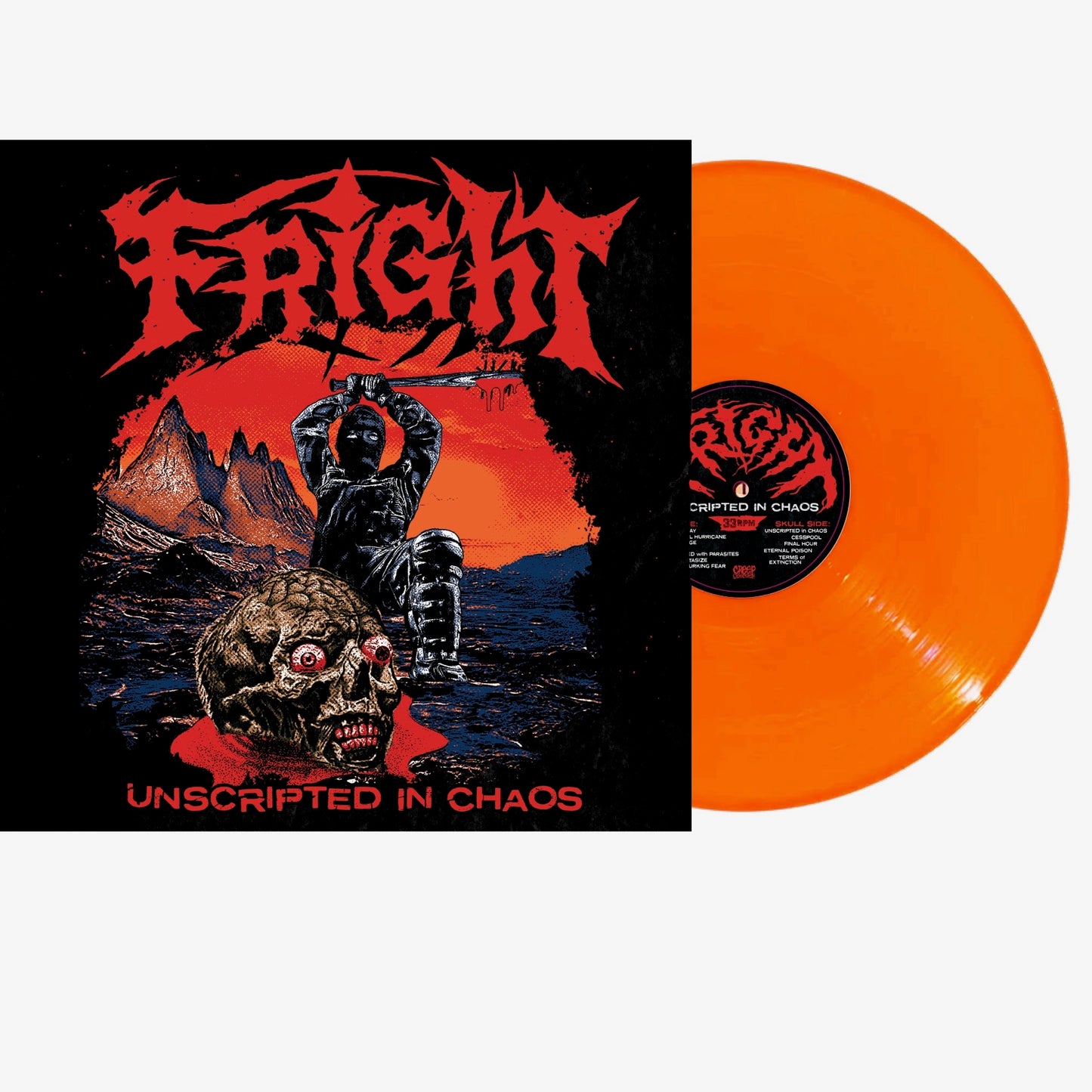 Fright "Unscripted In Chaos" 12" LP