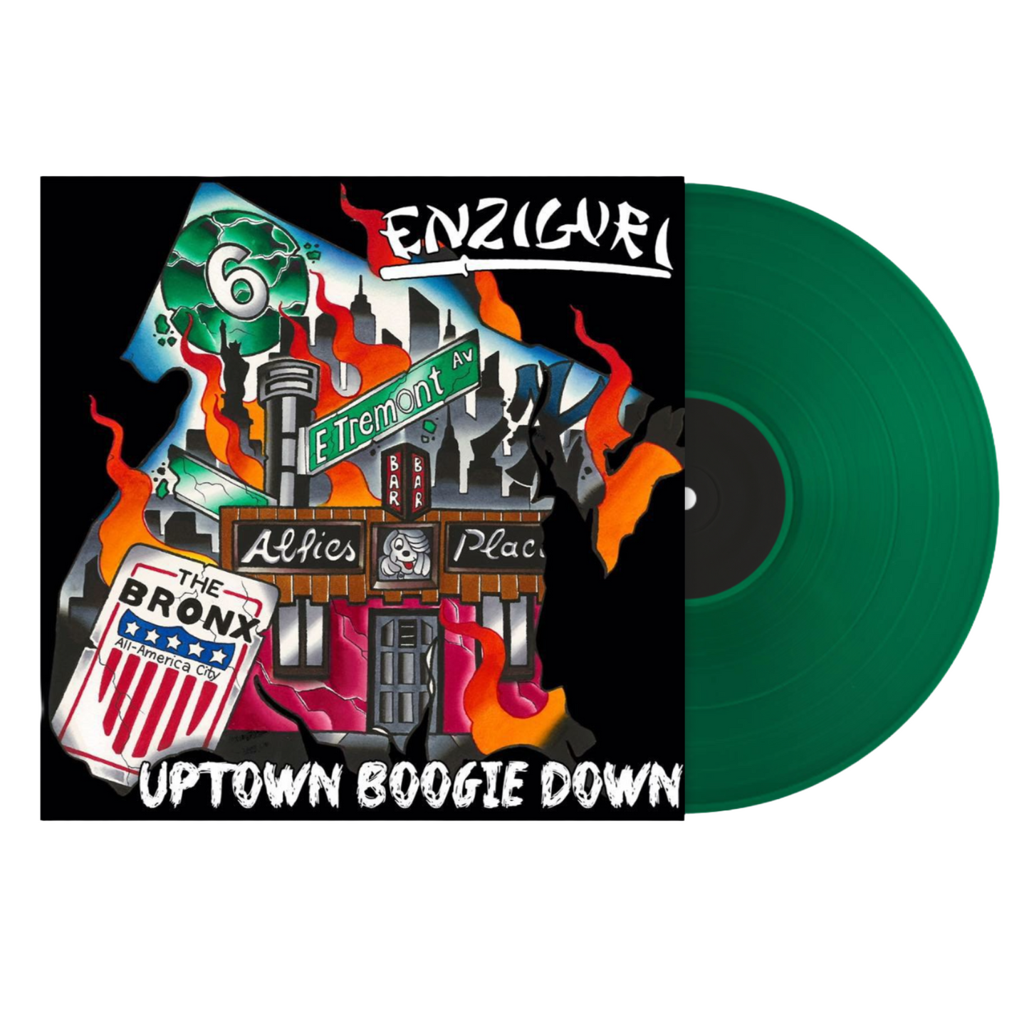 Enziguri "Uptown Boogie Down" LP VINYL PRE-ORDER