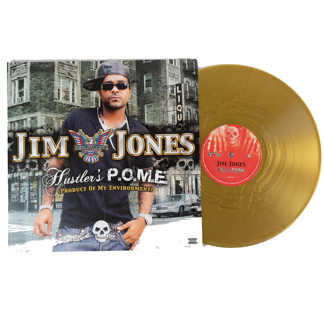 Jim Jones - Hustler's P.O.M.E. (Product of My Environment)(180G METALLIC GOLD RSD22)