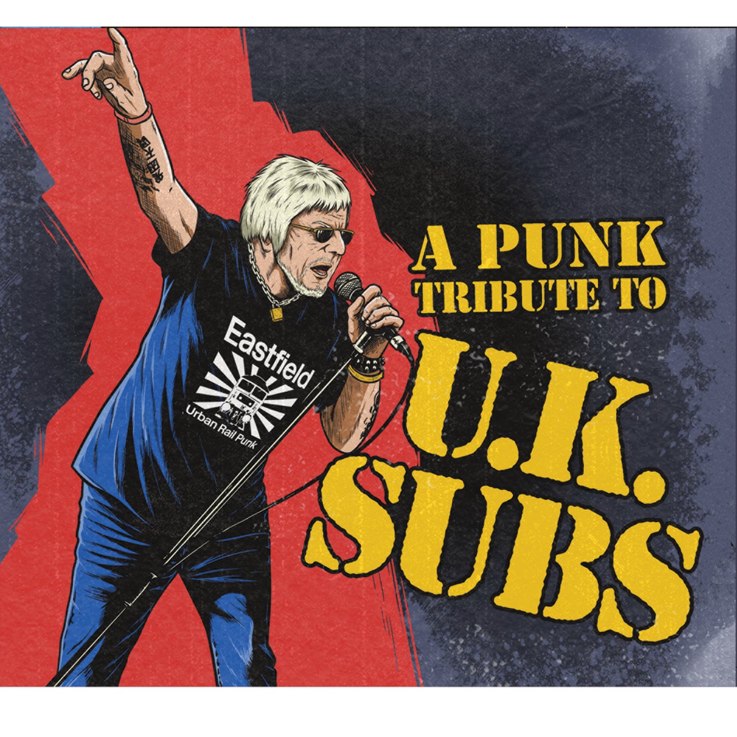 Various Artists - A Punk Tribute To The U.K. Subs [LP on Neon Pink, Neon Yellow or Green Vinyl]