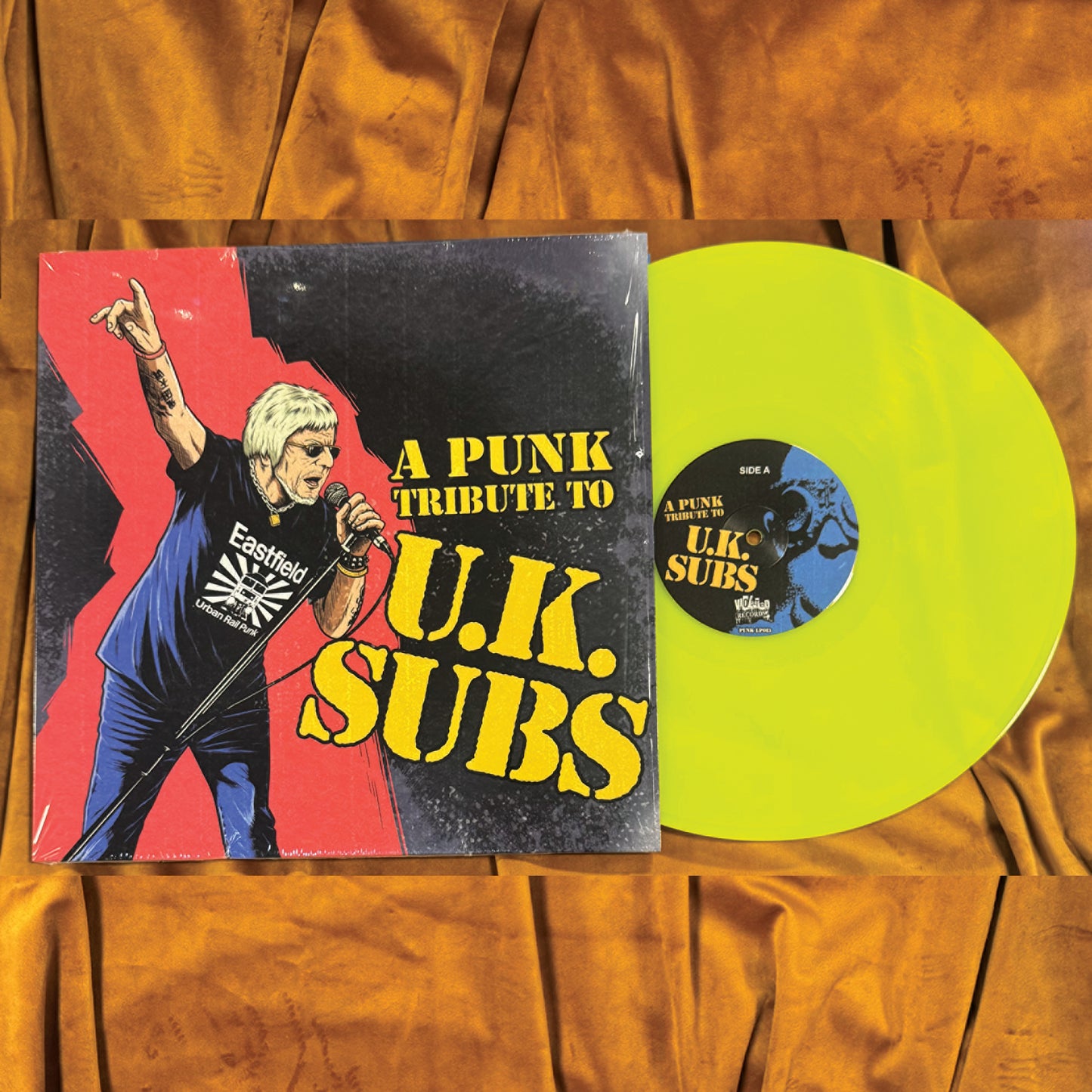 Various Artists - A Punk Tribute To The U.K. Subs [LP on Neon Pink, Neon Yellow or Green Vinyl]