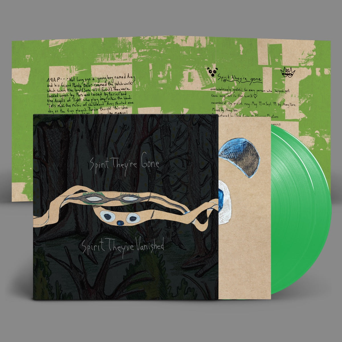 Animal Collective - Spirit They're Gone, Spirit They've Vanished (IEX)(2LP)(Grass Green Vinyl)