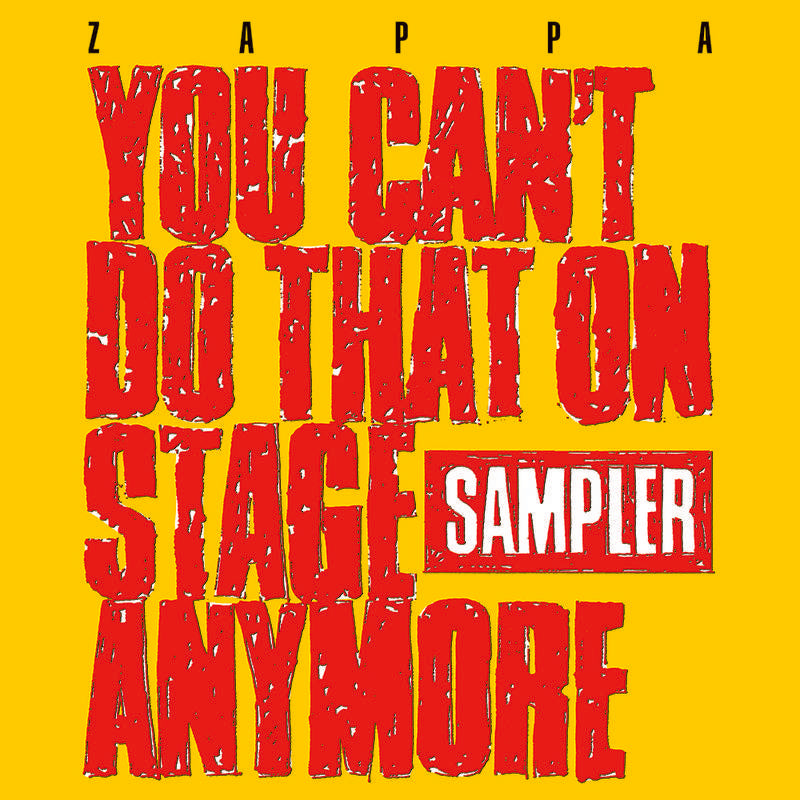 Frank Zappa - You Can't Do That On Stage Anymore: Sampler (RSD20)