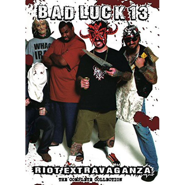 Bad Luck 13 Riot Extravaganza - The Complete Collection DVD