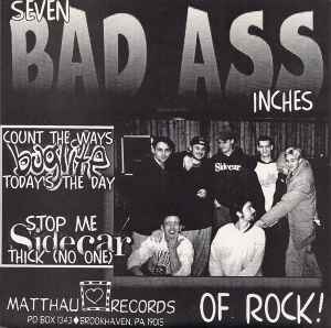 Buglite and Sidecar- Seven Bad Ass Inches of Rock 7"